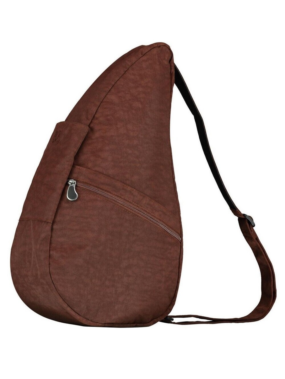 AmeriBag Healthy Sling Back Bag Brown Nylon Canvas Backpack Unisex Made In USA